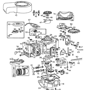 Part Location Diagram of BS-499996 Cub Cadet Set, Piston Ring, Standard